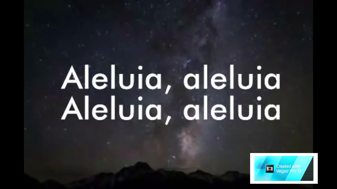Aleluia playback homem