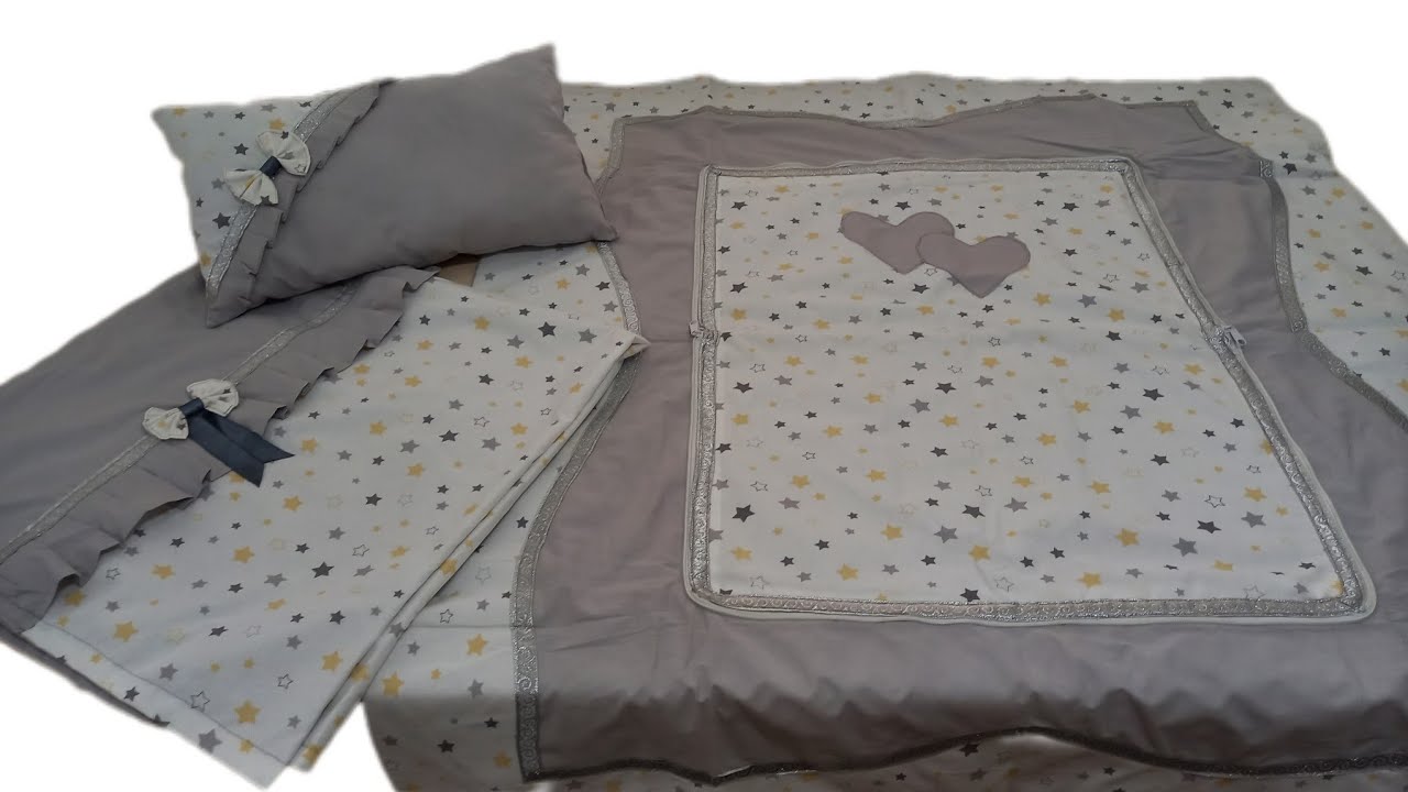 kolay bebek sürpriz yastık kesimi ve dikimi diy