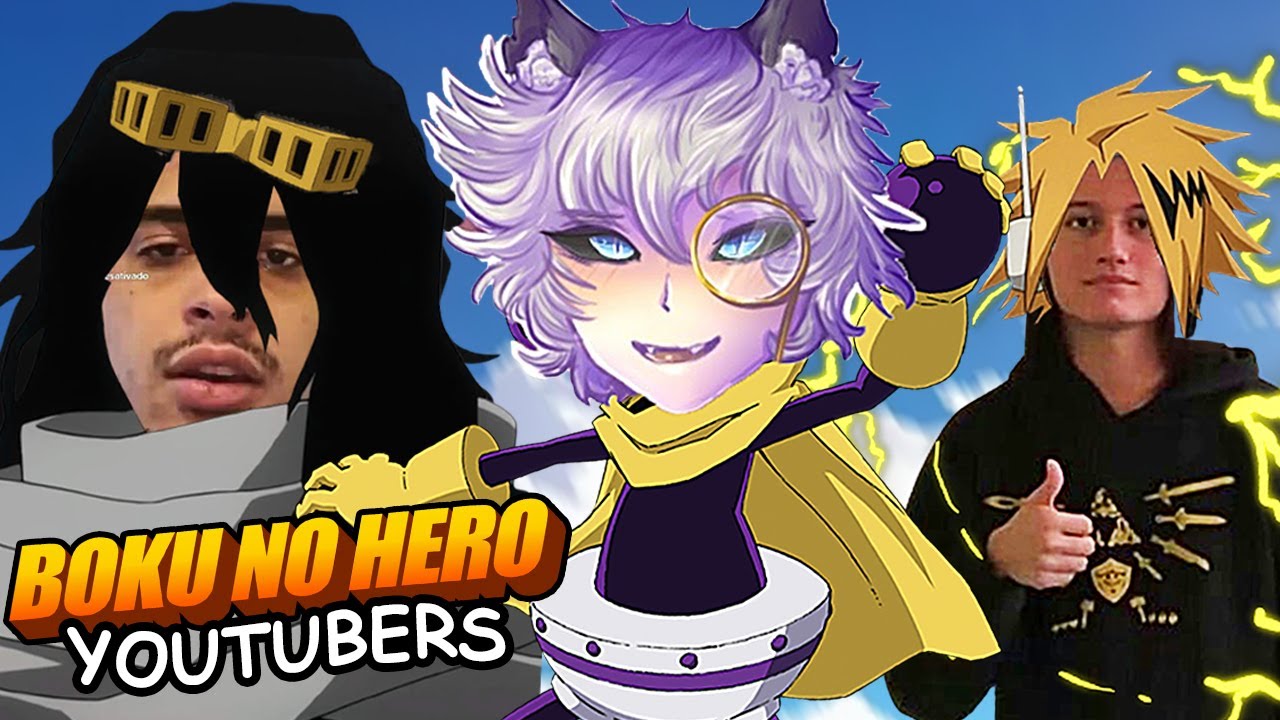 BOKU NO HERO YOUTUBERS | ft. TsukiUraya