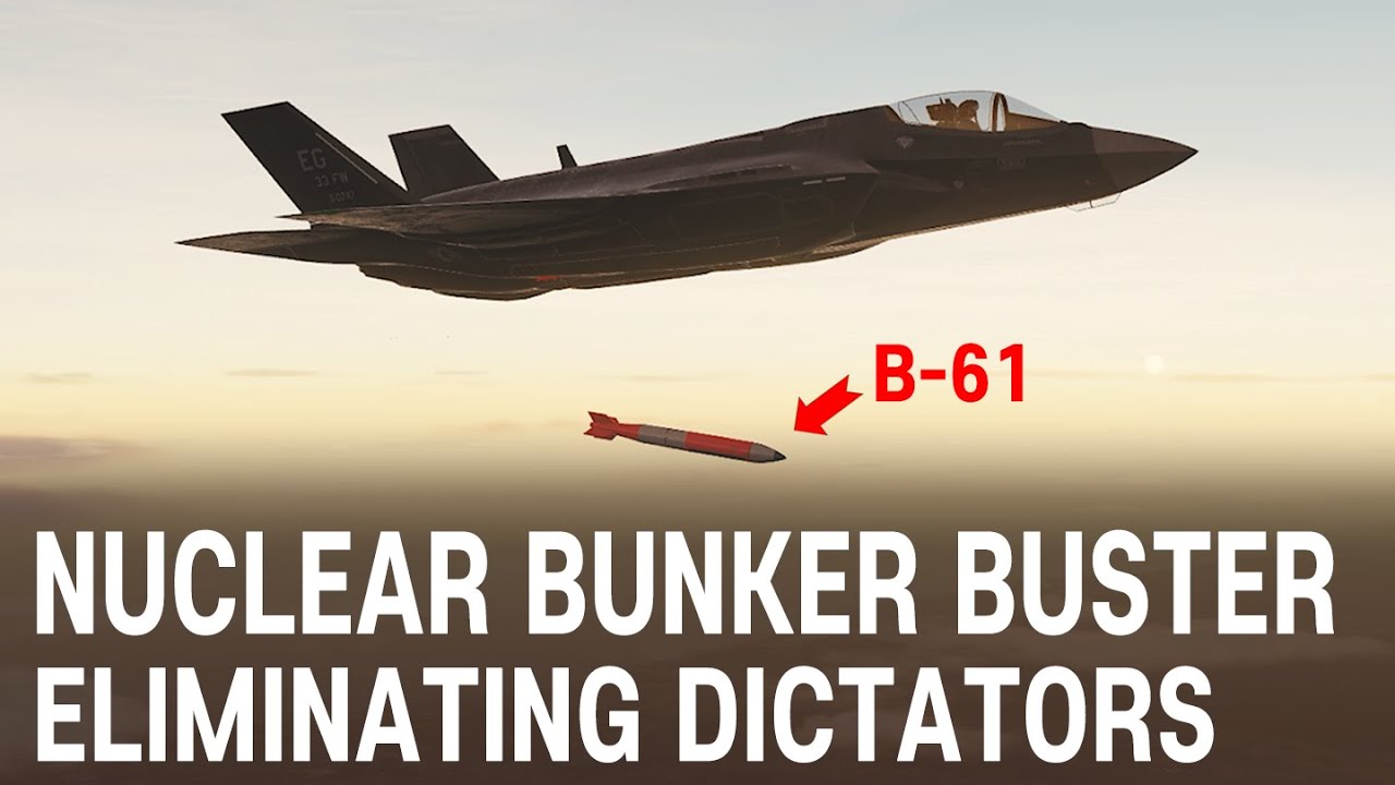 Ядерный уничтожитель бункеров B-61 для уничтожения диктаторов