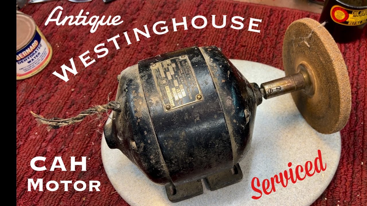 Antique Westinghouse Type CAH Electric Motor Serviced.