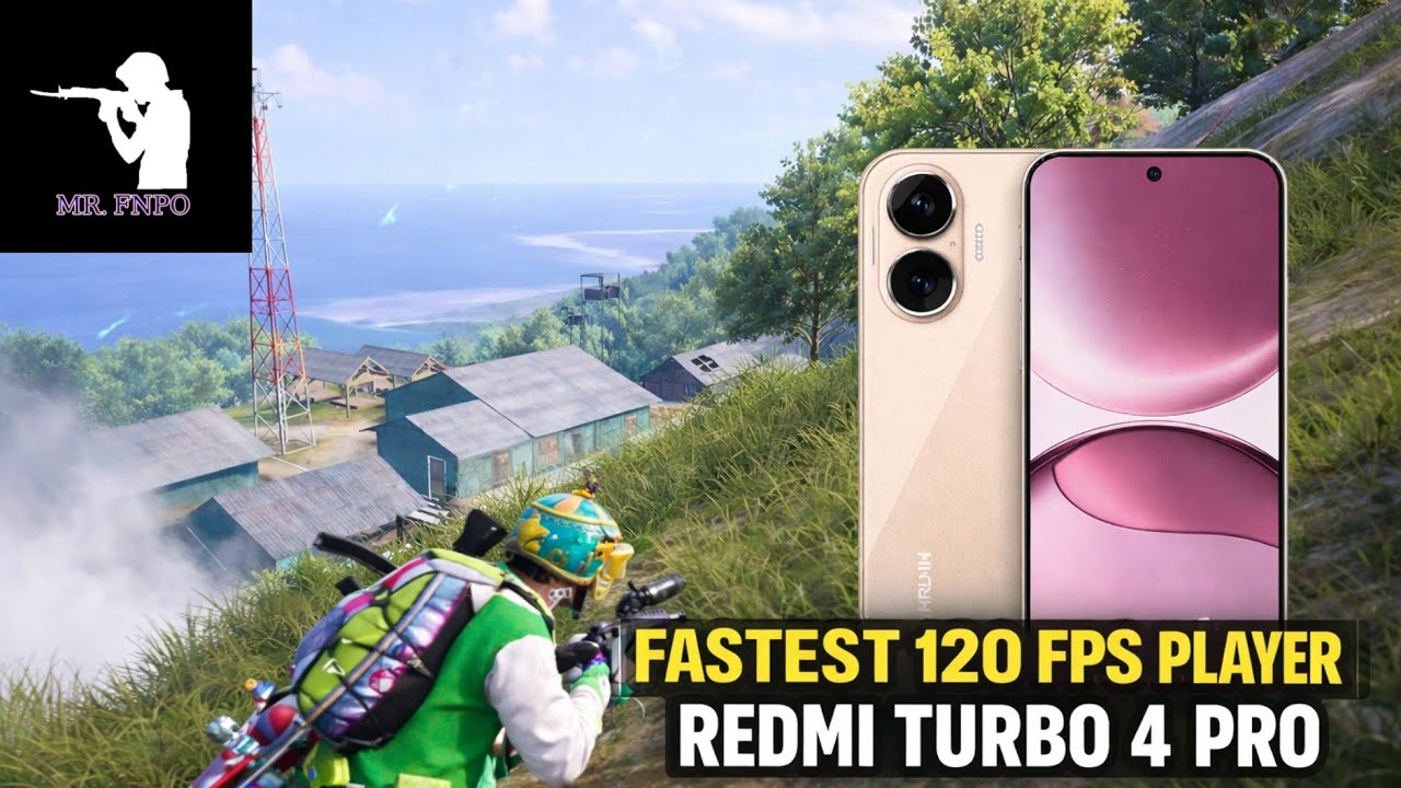 FASTEST 120 FPS PLAYER 🔱 Redmi Turbo 4 pro | Pubg Mobile