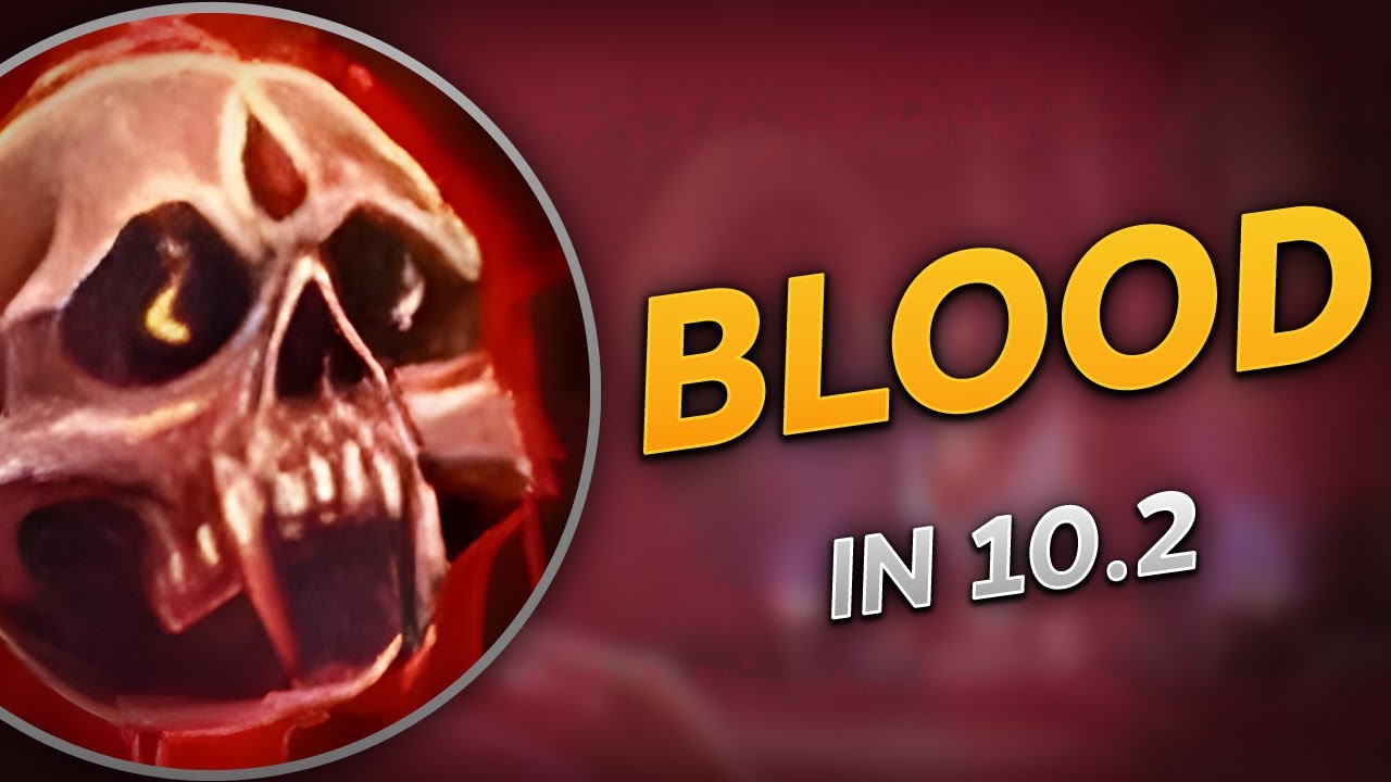 Blood Death Knight in 10.2! Ashen Decay!