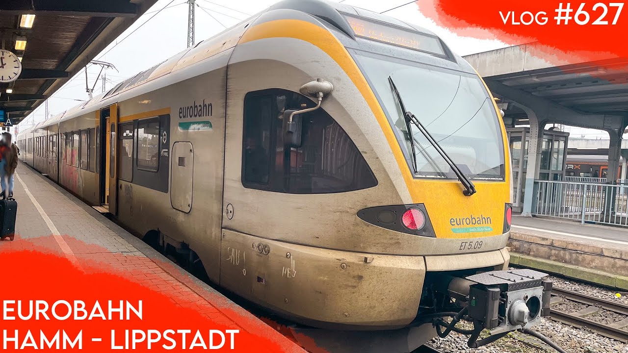 Mit der Eurobahn nach Lippstadt | TripReport (1. Klasse) | Vlog 627