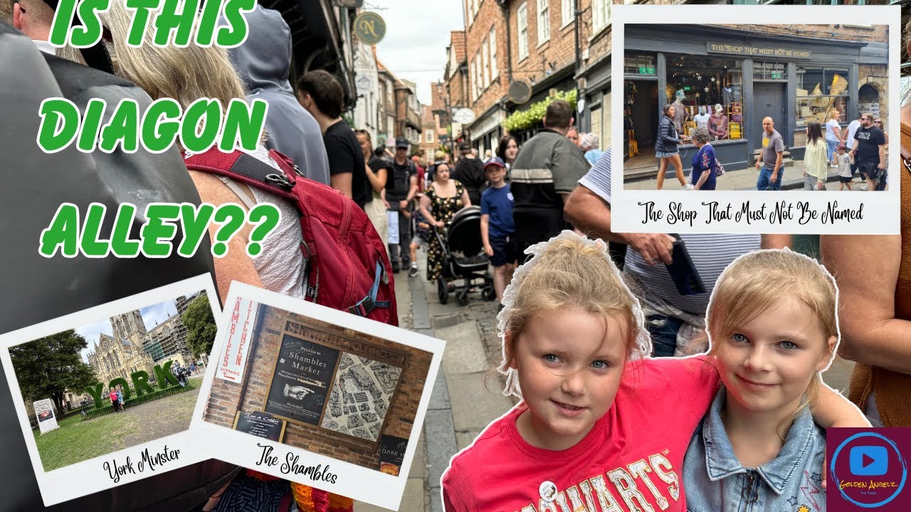 MAGICAL Day at THE SHAMBLES YORK!! Did we find Diagon Alley?