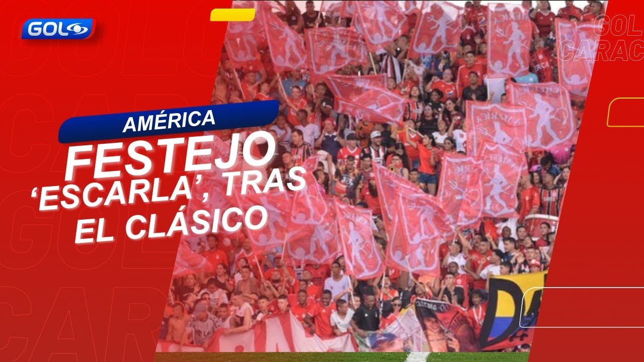 Locura en la afición del América de Cali, tras derrotar al Deportivo Cali