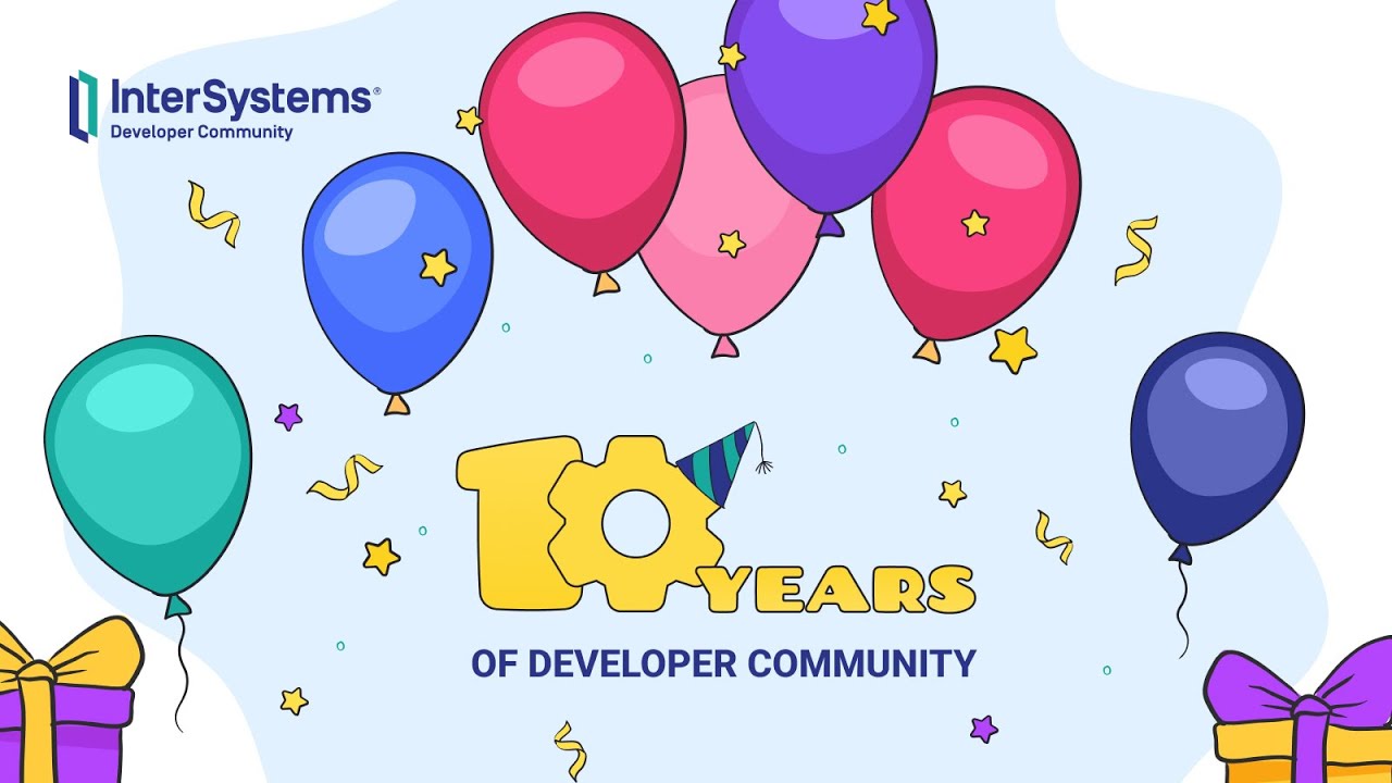 10-летие сообщества разработчиков InterSystems