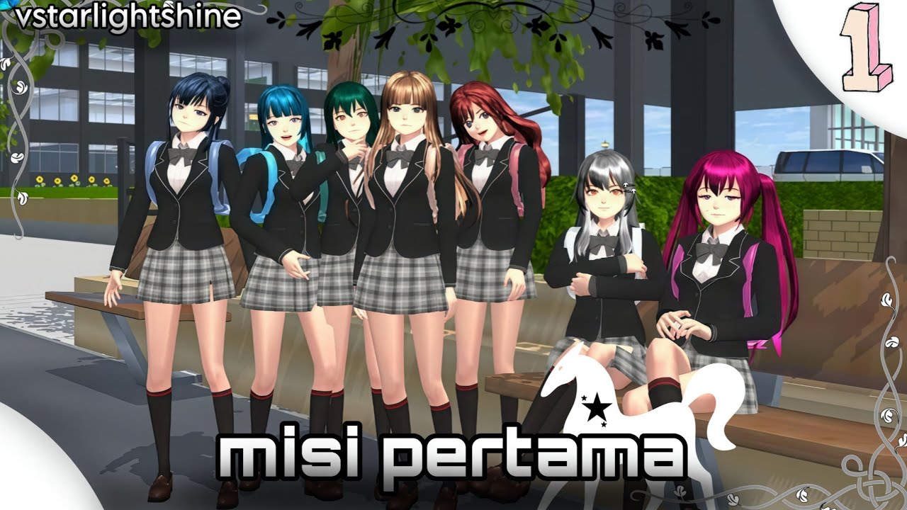 VSTARS LIGHTSHINE | EP 1|misi baru|#sakuraschoolsimulator #lewatberandayoutube#fypシ゚ 