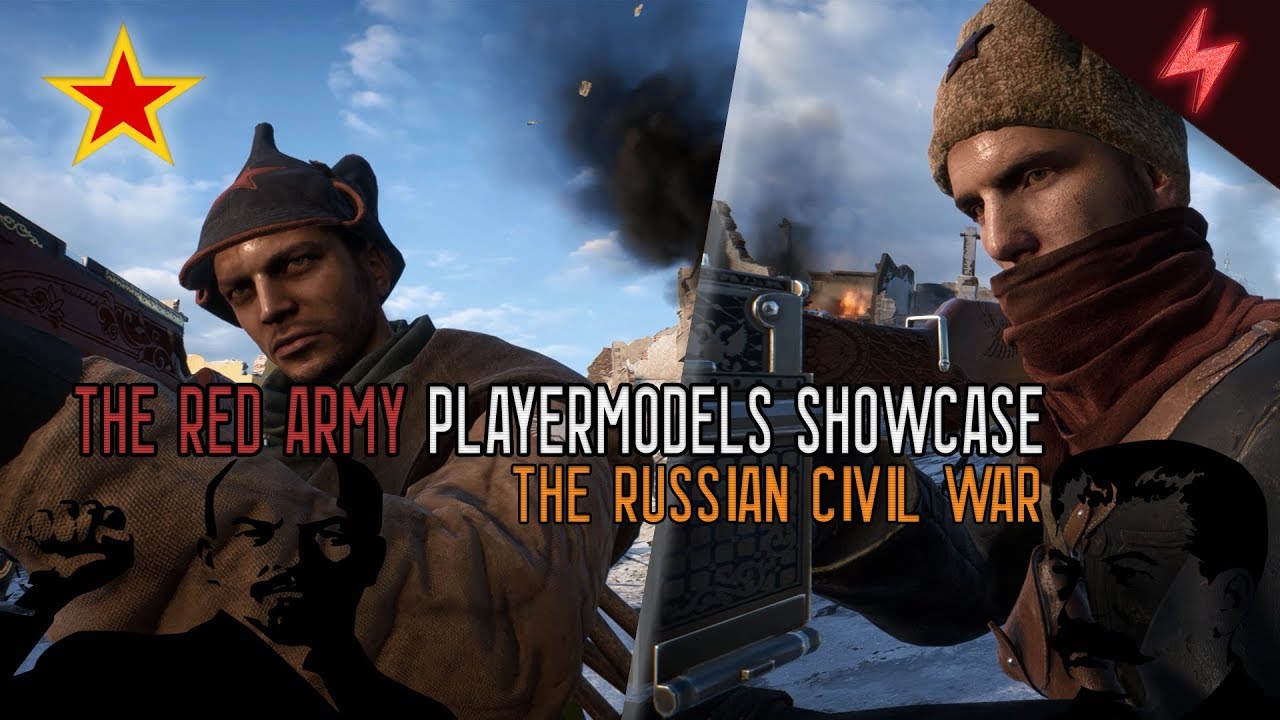 Battlefield 1- The Red Army Playermodel Showcase