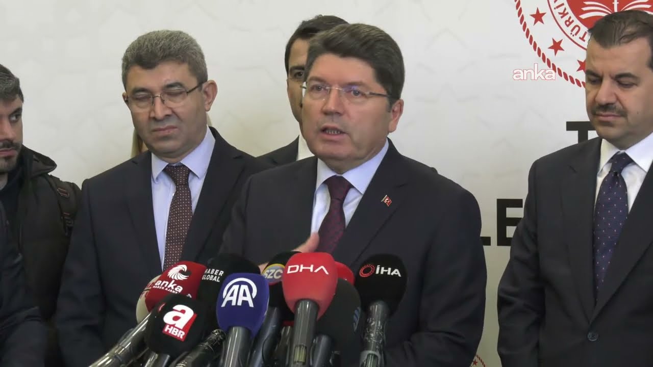 Adalet Bakanı Yılmaz Tunç soruları yanıtladı