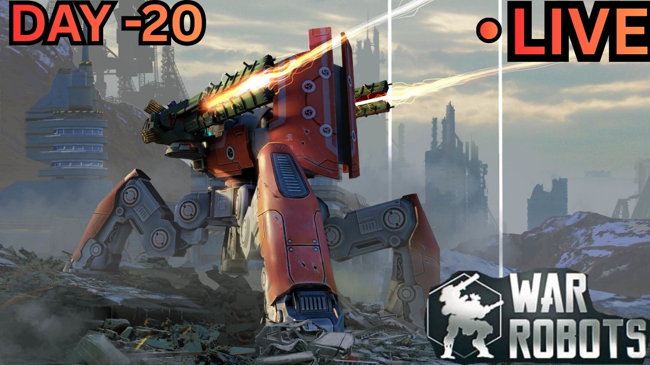 | WAR ROBOTS CHILL LIVE STREAM DAY 20 #warrobotslive #warrobotsindia #warrobots