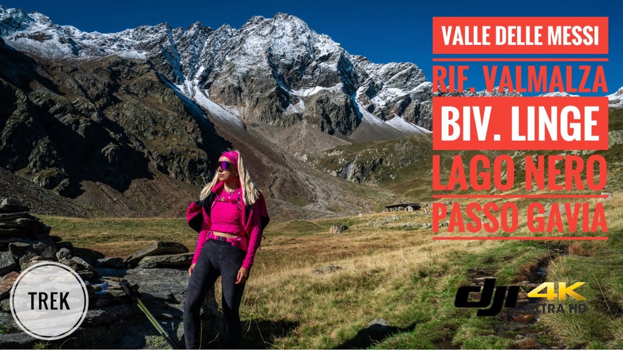 Trekking nella Valle delle Messi, biv. Linge, lago Nero e Passo Gavia: esperienza da Sogno