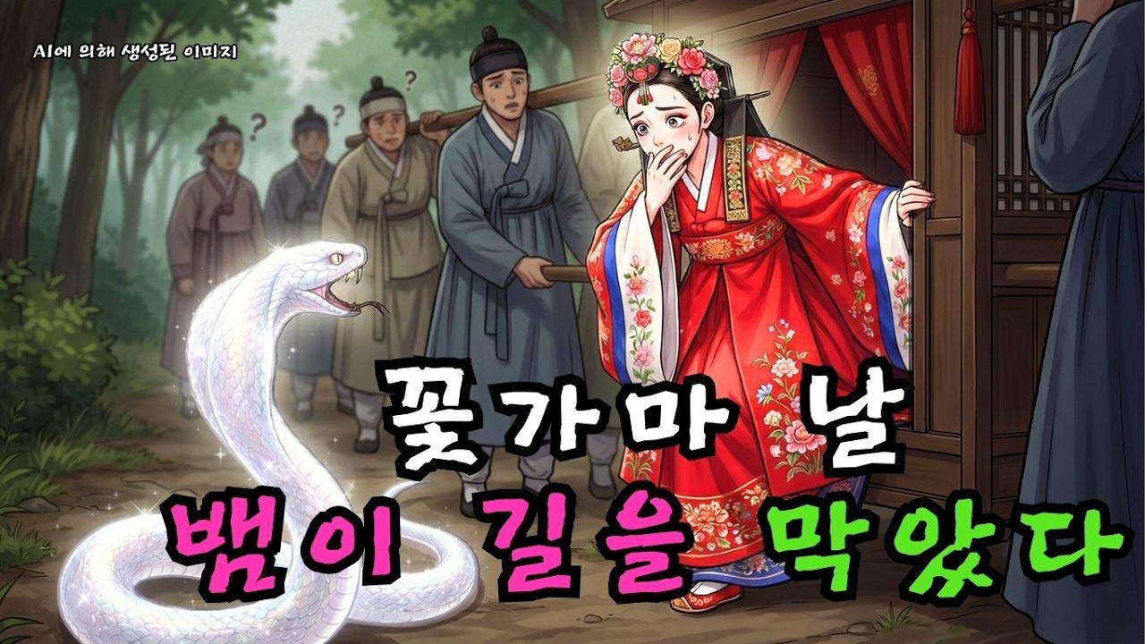 나무 밑 굶주린 뱀에게 주먹밥을 나눠주니, 꽃가마 타는 날 뱀이 길을 막고 흉사를 알리다 | 기이한 이야기 | 야담 | 민담  |  조선시대