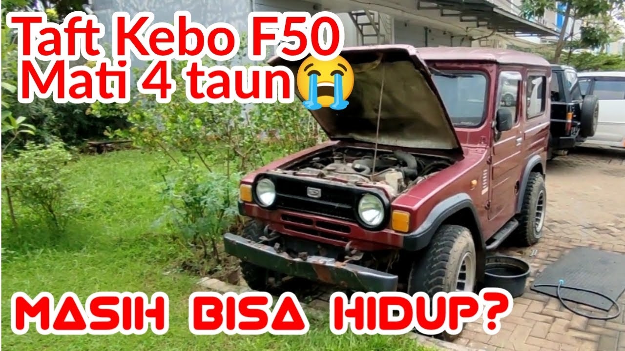Evakuasi Taft F50 Terbengkalai || Menghidupkan Kembali Mesin Taft Kebo #CARVLOG INDONESIA