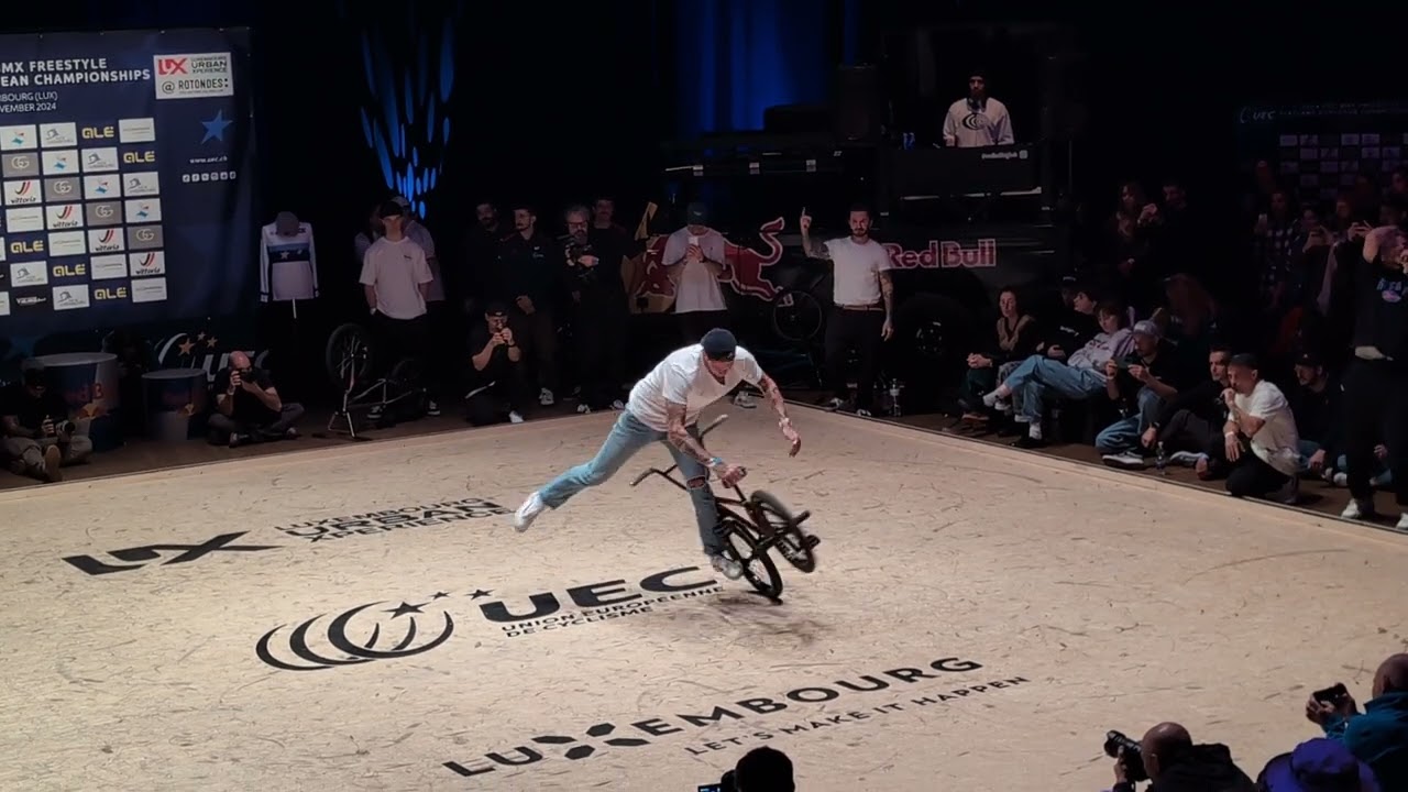 Matthias Dandois winning 2024 UEC Flatland Championship run