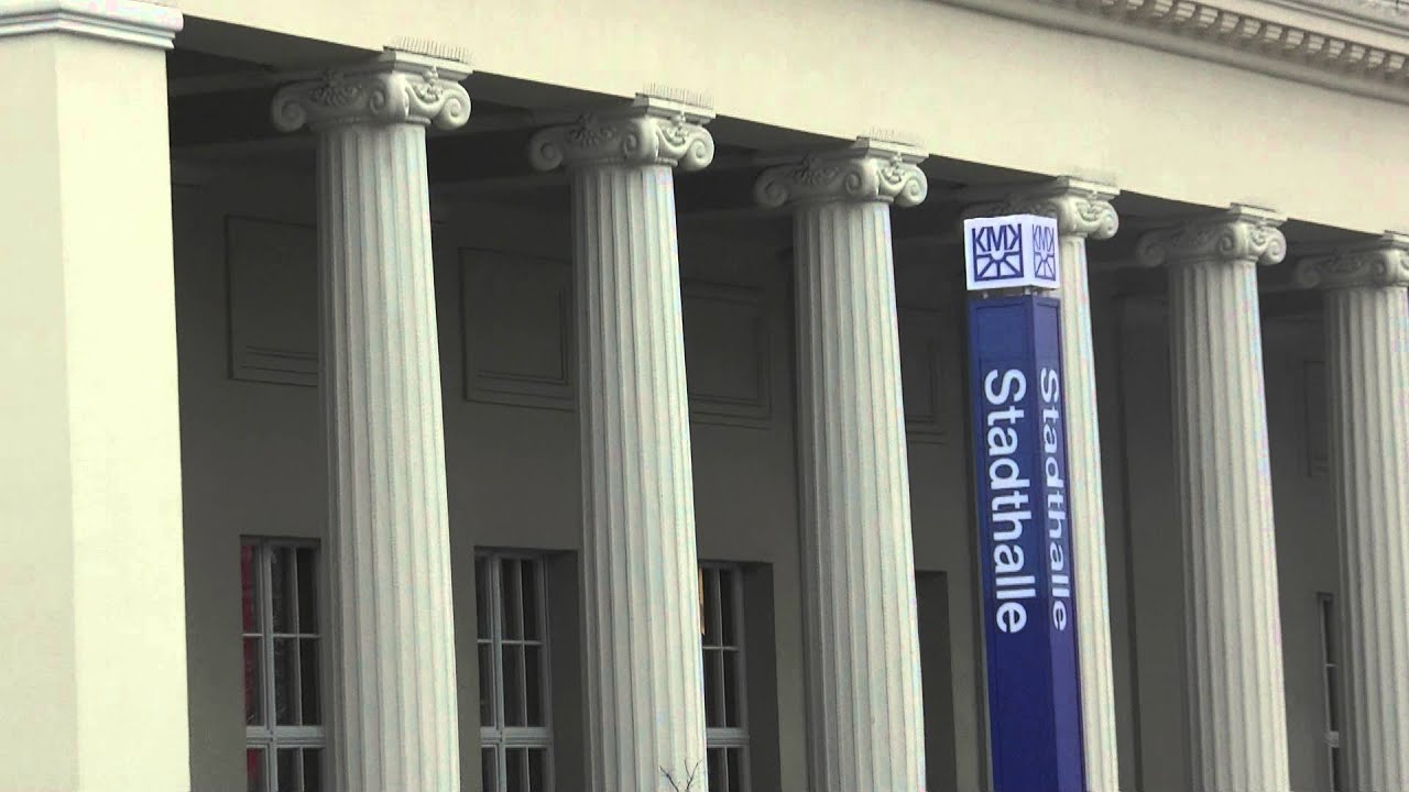Stadthalle, city hall of Karlsruhe, Stilrichtung: Neoklassik, style: neoclassicism, Germany