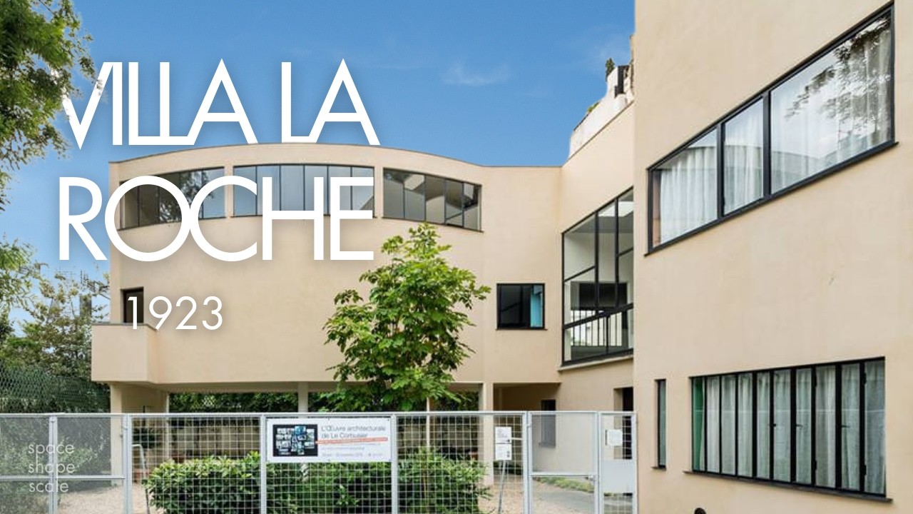 Los Primeros 4 Secretos que Le Corbusier Usó para Diseñar su Icónica Casa-Galería