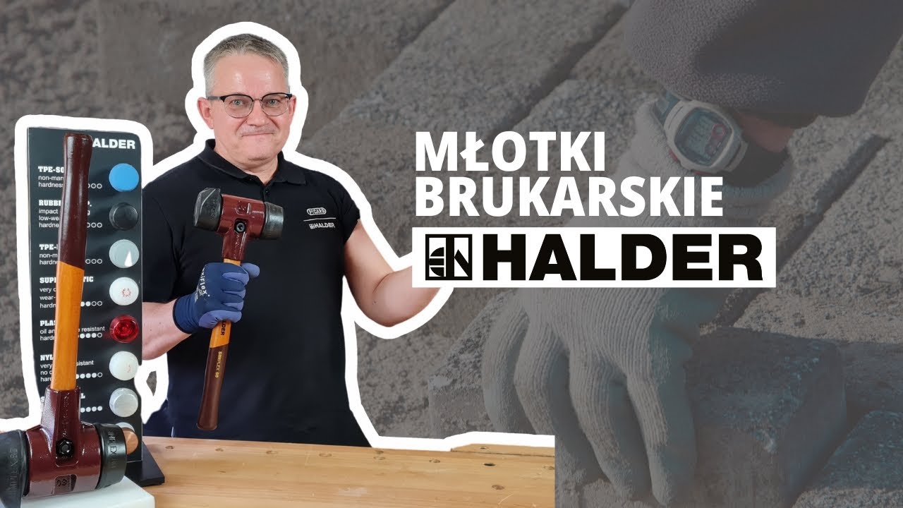 Halder - młotki brukarskie