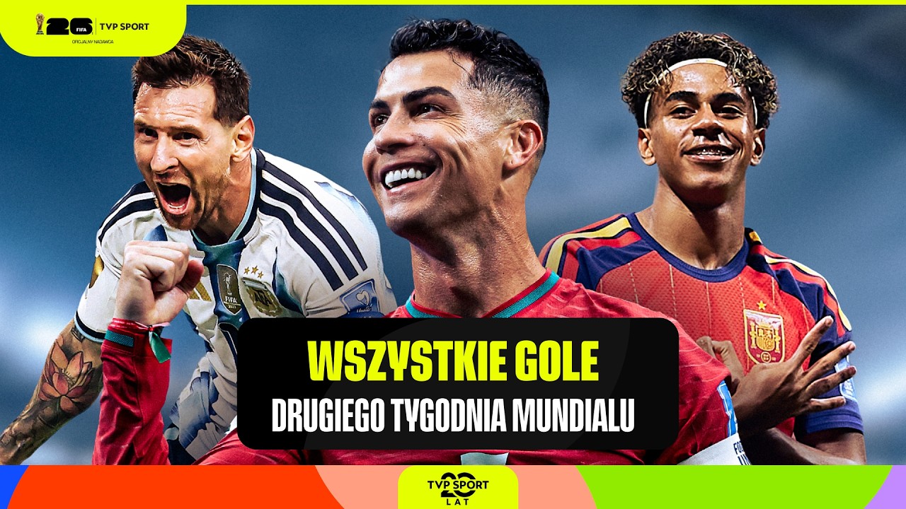 SKR&Oacute;T: WSZYSTKIE GOLE DRUGIEGO TYGODNIA MUNDIALU!