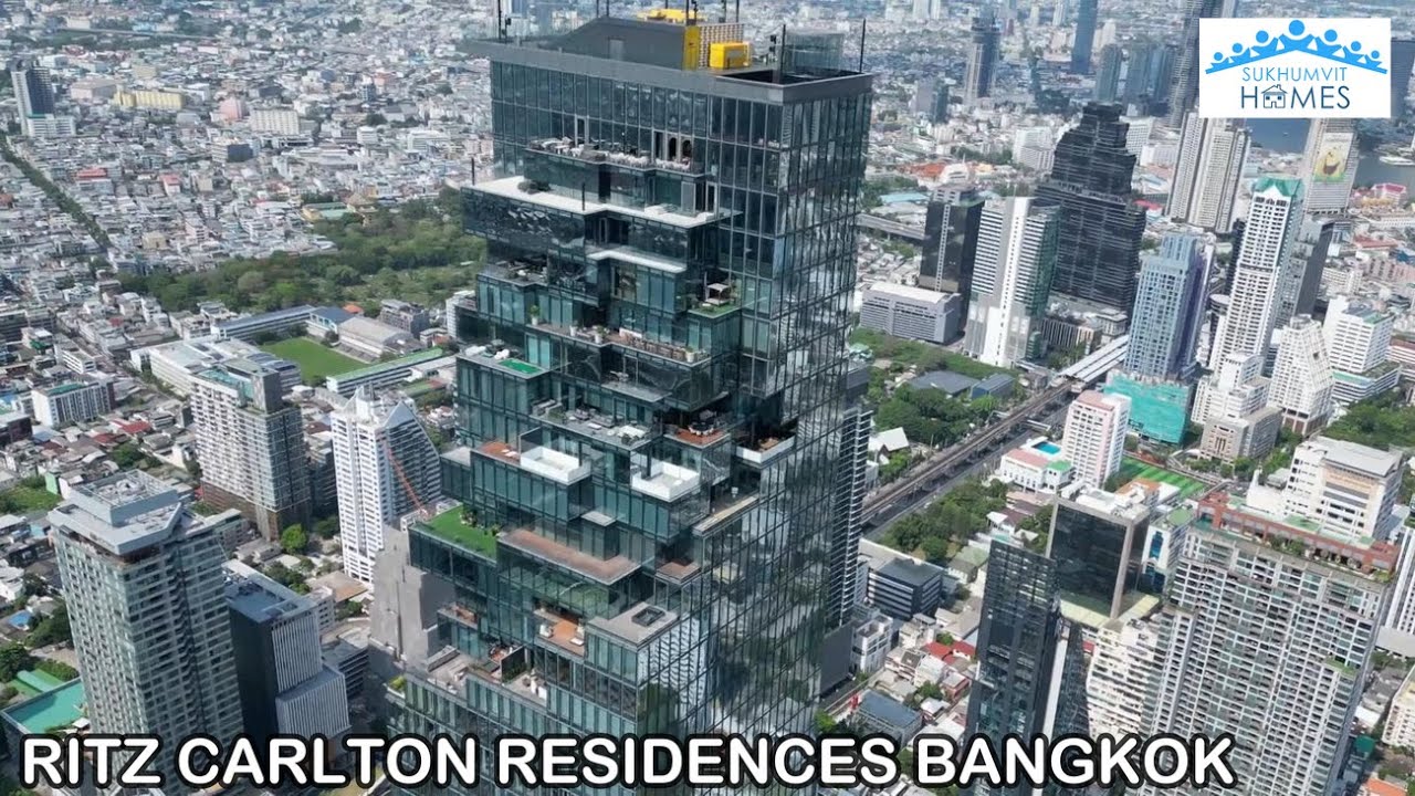 For Sale at Bangkok's Tallest Luxury Building - The Ritz Carlton Residences 3 Bed 105,800,000 THB