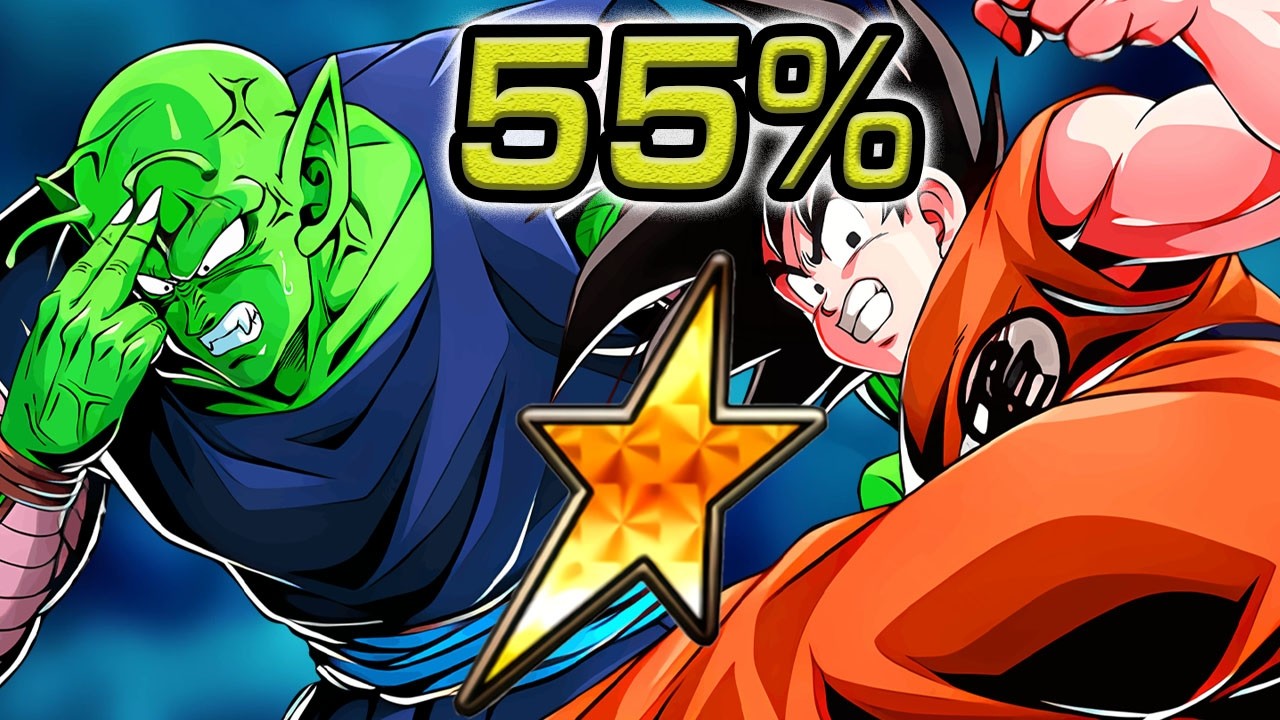 NO DUPES! 55% STR LR PICCOLO ➜ GOKU SHOWCASE! Dragon Ball Z Dokkan Battle
