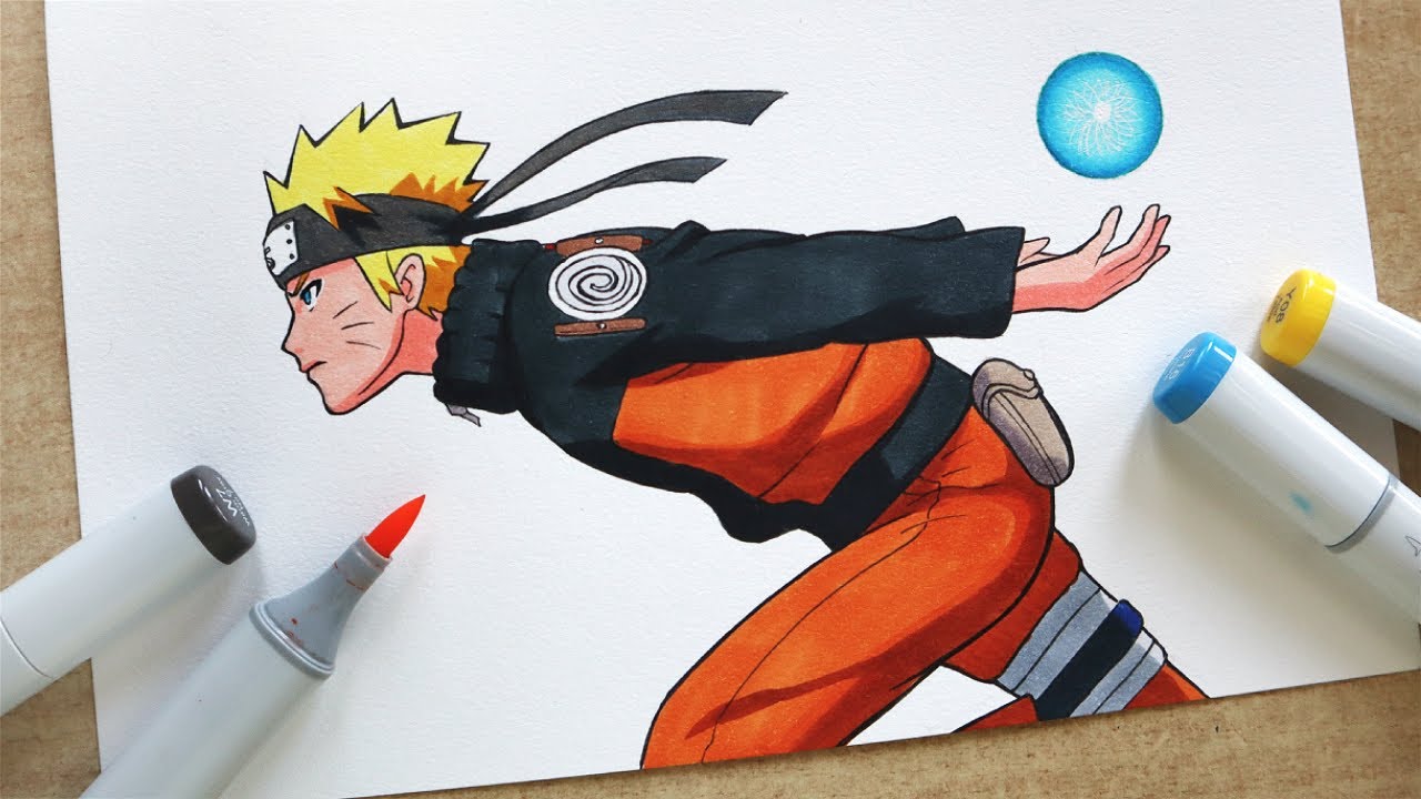 How to Draw Naruto Uzumaki - Step By Step Tutorial | Naruto Shippuden