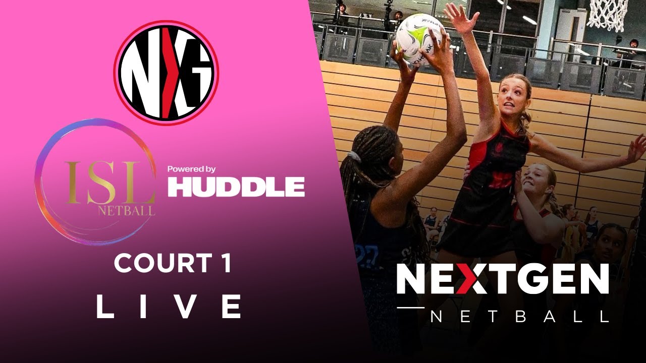 LIVE NETBALL: INDEPENDENT SCHOOLS LEAGUE NETBALL FINALS - POWERED BY HUDDLE | COURT 1