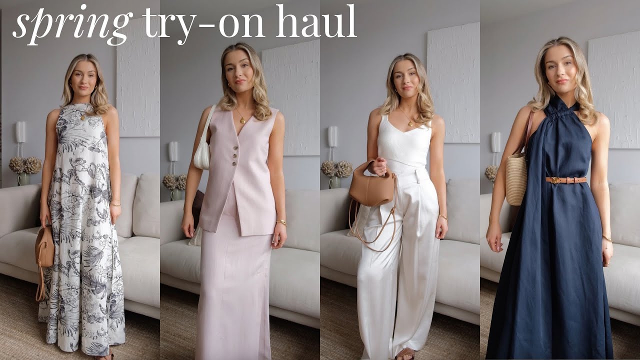 HUGE SPRING TRY-ON HAUL | REISS, COS, SEZANE & ARKET