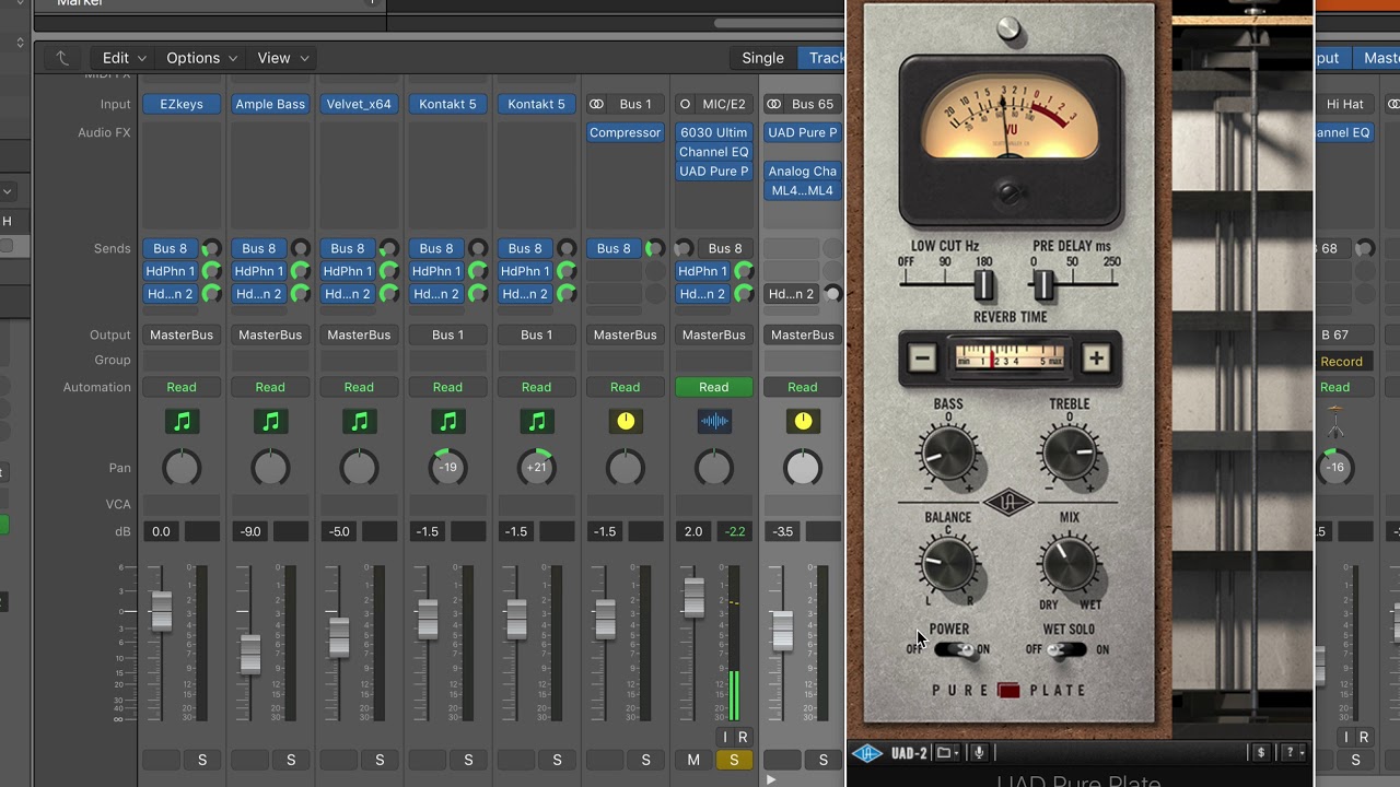 UA Pure Plate Reverb