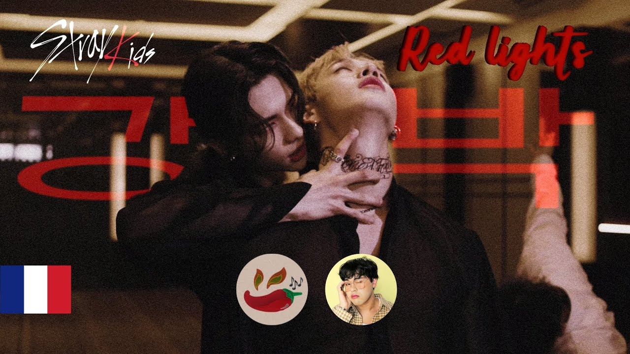 Stray Kids (Bang Chan, Hyunjin) '강박/ Red Lights' (French Ver/ Version Française) avec @nam.namiie