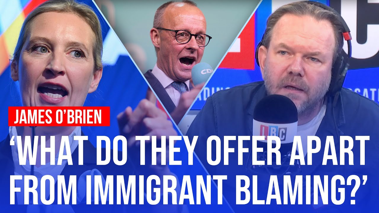 Why did the right-wing win big in Germany? | James O'Brien on LBC