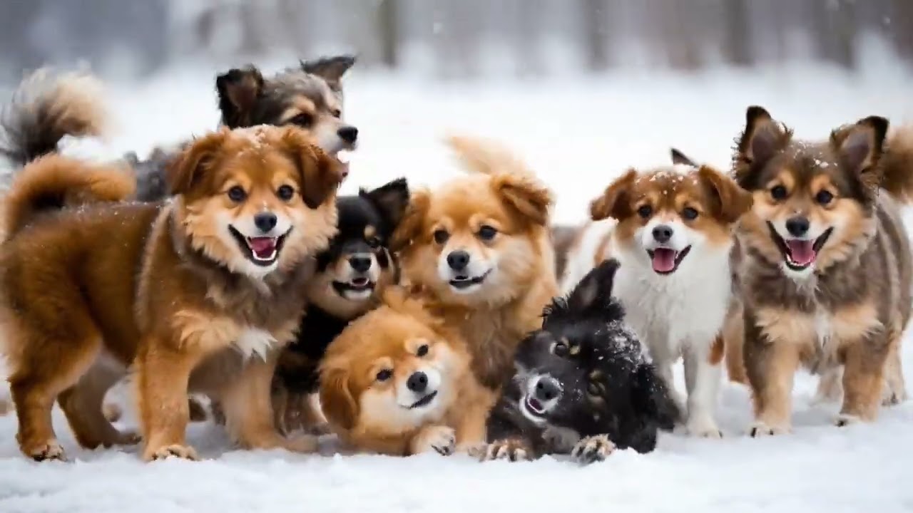 Very Cute Tiny Animals Playing Happily and Peacefully