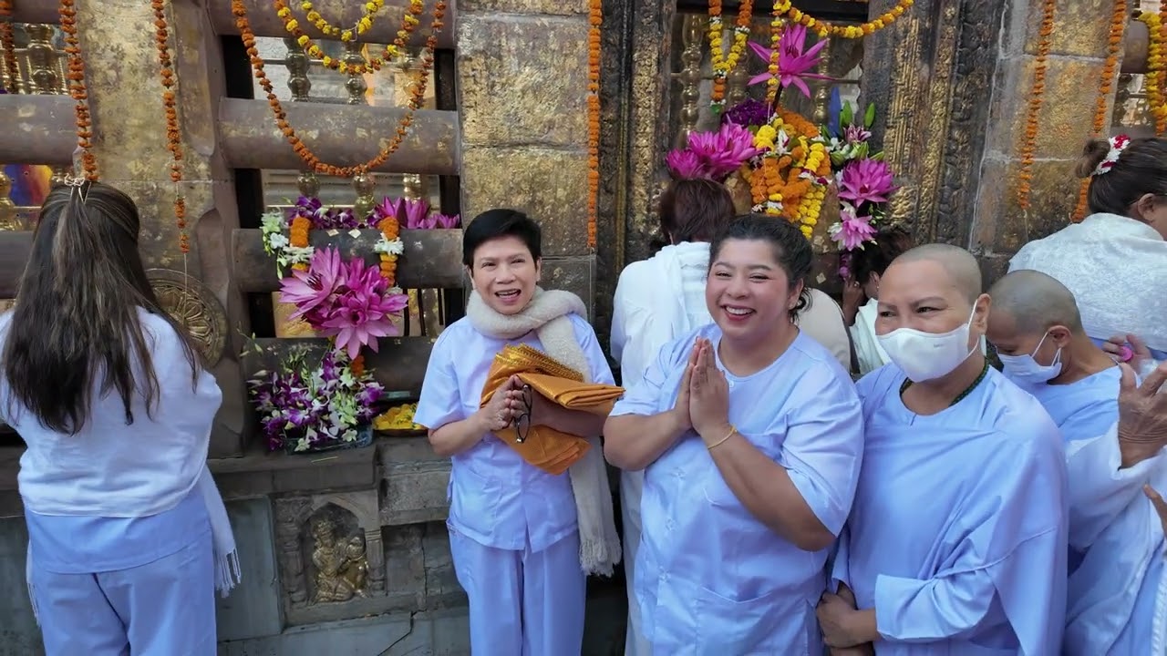 ปริมณฑลต้นพระศรีมหาโพธิ์ #พลังศรัทธาชาวพุทธ ณ ดินแดนแห่งการตรัสรู้ เมืองพุทธคยา