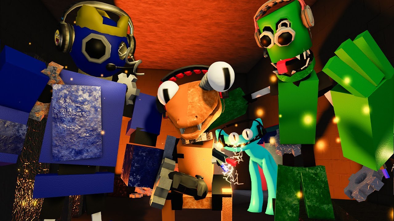 НОВЫЙ Animatronic Rainbow Friends Play CH 3