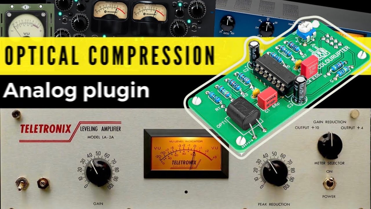 Optical Compression Analog Plug-in #audio #recordingstudio