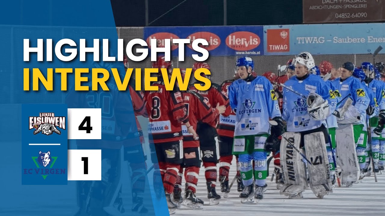 Highlights UEC Lienz vs. EC Virgen 4:1 18.01.2026