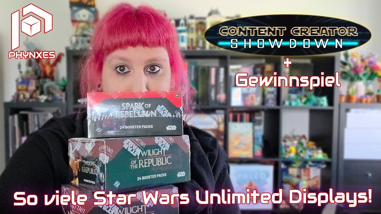 Ich baue mir ein Star Wars Unlimited Deck für ein Content Creator Showdown + Gewinnspiel