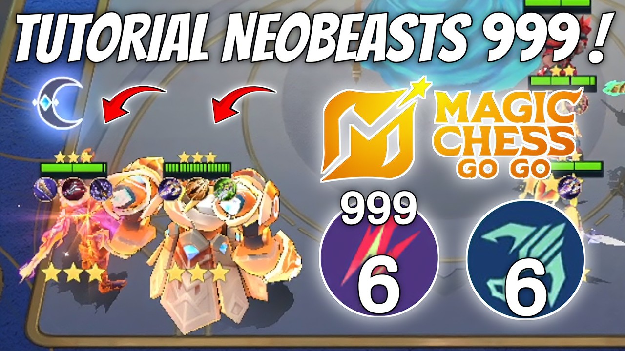 CARA MAIN NEOBEASTS 999 STACK !! BEGINI CARA MAINNYA Magic Chess Go Go Mobile Legends Bang Bang