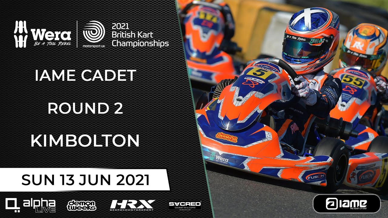 Cadet titans battle it out in Kimbolton heatwave - IAME Cadet Round 2 Final from Kimbolton