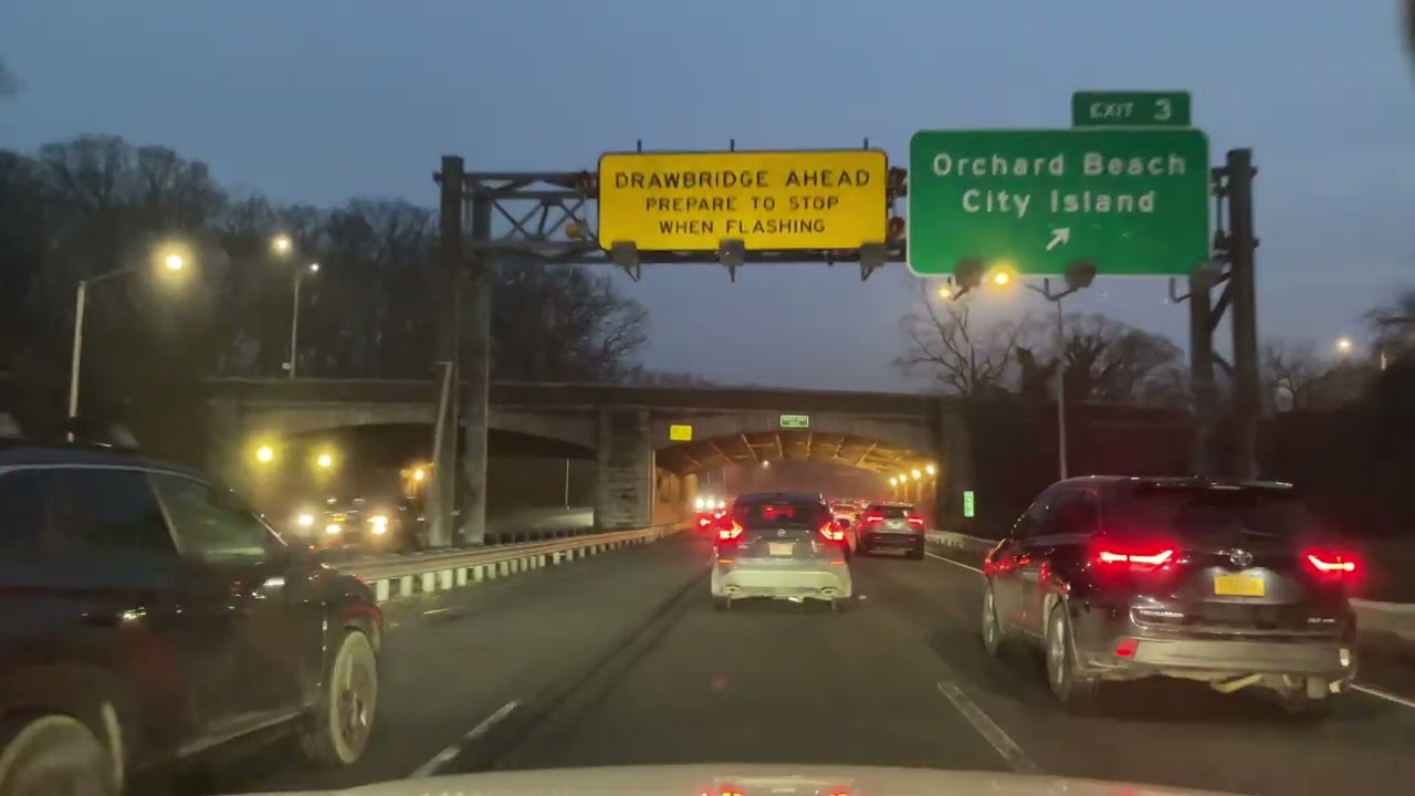 WWG 4K Drive: NY Westchester, Mt. Vernon / NYC Bronx, Pelham Gardens - Hutch River Pkwy 2026-03-7
