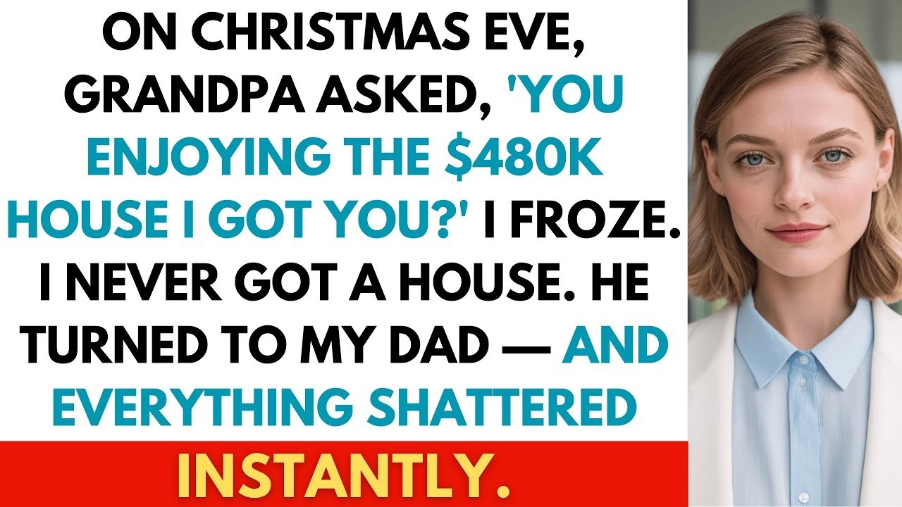 At Christmas Eve Dinner, My Grandpa Said  “How’s The $480K House I Got You ” But I Never Got It