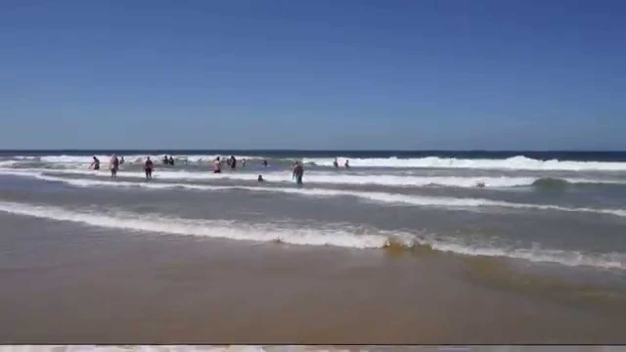 Iconic Soulac Beach, Atlantic Ocean, France
