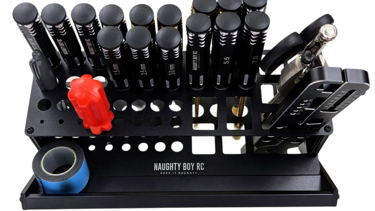 Work Bench Must Have! Naughty Boy RC Angled Tool Stand