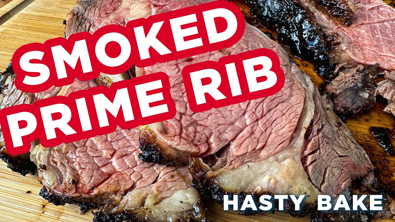 Smoked Prime Rib | Hasty Bake Charcoal Grills
