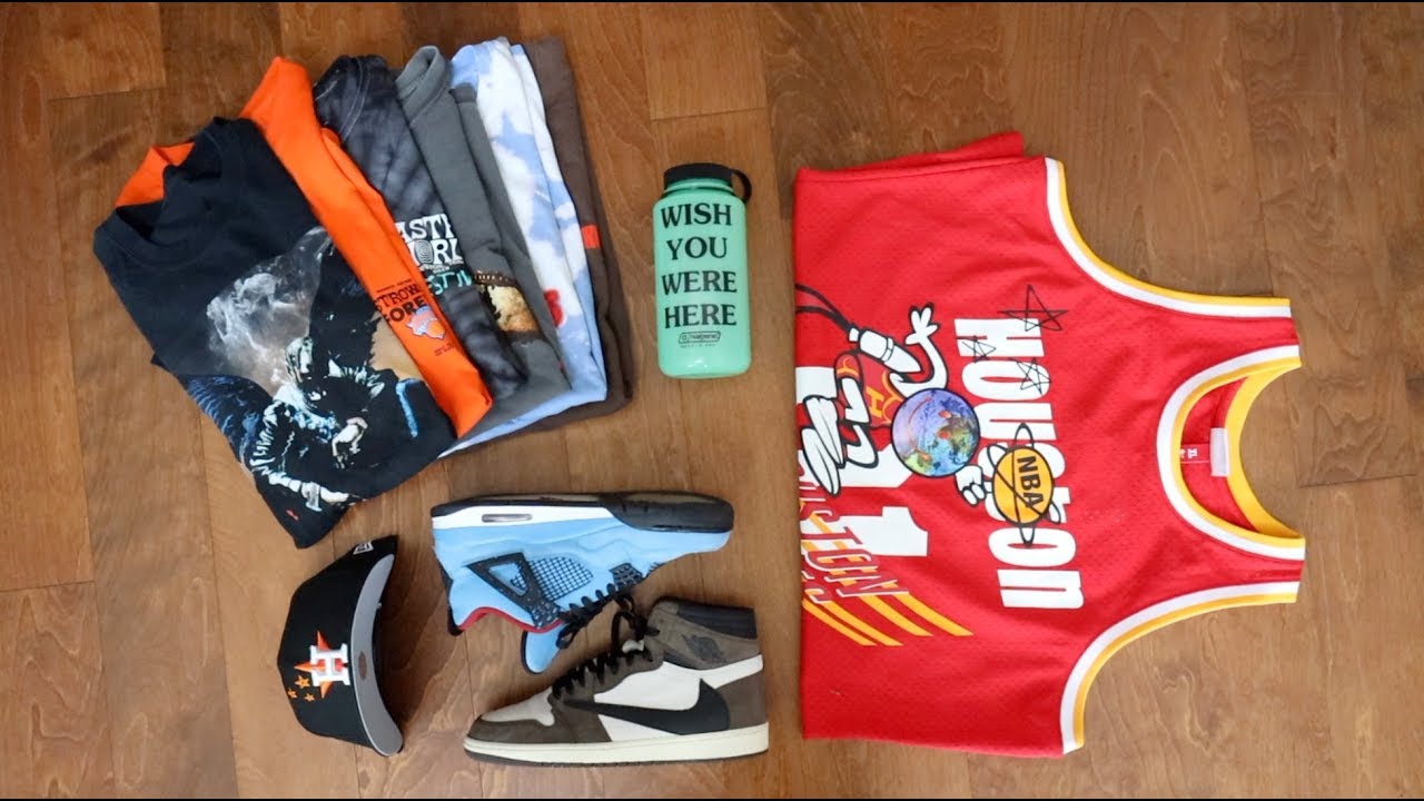 My Entire TRAVIS SCOTT Sneaker and Merch Collection!! *ASTROWORLD*