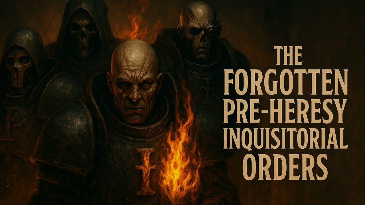 The Forgotten Orders: What Became of the Pre-Heresy Inquisitorial Factions?| Warhammer 40k Full Lore