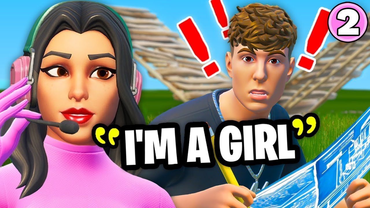 Revealing I'm A GIRL After DESTROYING Kids in Fortnite 2