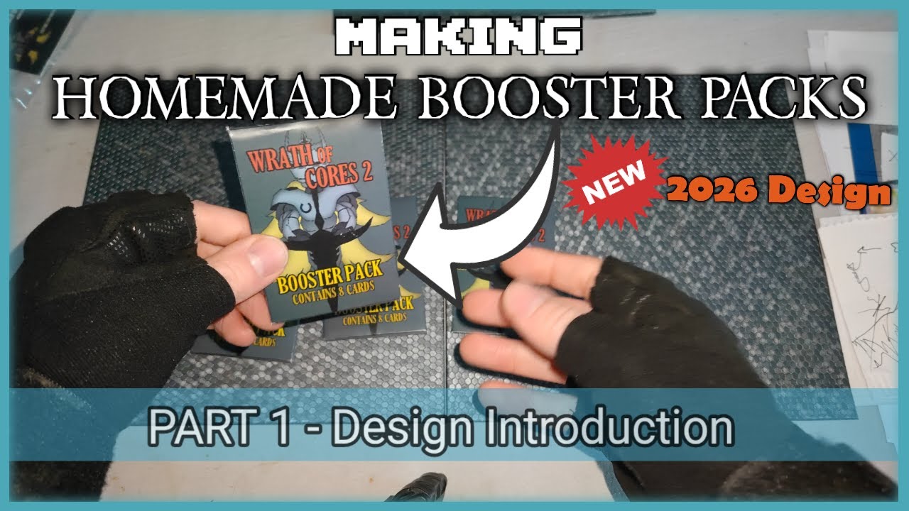 Making Homemade Booster Packs How To | Part 1 | Introduction