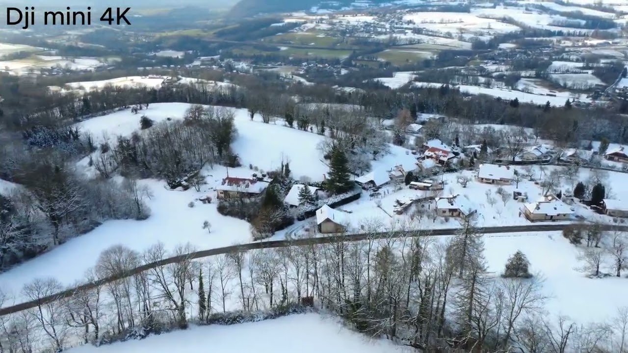 Dji mini 4K Semnoz Hiver