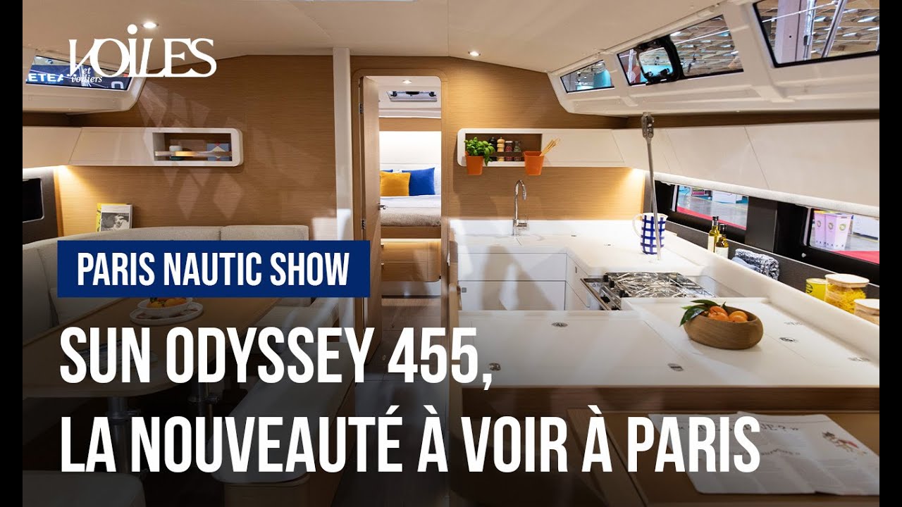 Sun Odyssey 455,la nouveauté qu'il fallait voir à Paris